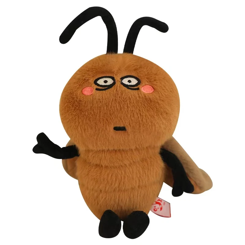 Cockroach Funny Stuffed Plush Toy ugly Animal soft plush doll cute beetle