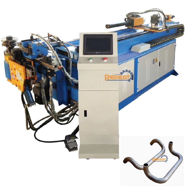 Bicycle 6 axis evaporator 50 big heavy stainless steel cnc pipe tube bending machines