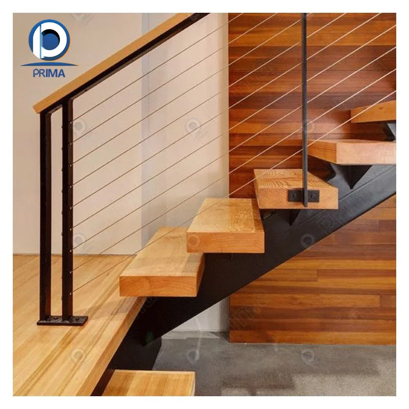 Prima Stairs  Lift Chair Stair Railing Galvanized Outdoor Indoor Steel Frame Mono Spine Stairs