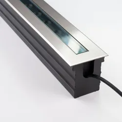 Outdoor decorative LED building lighting projector IP67 waterproof linear facade light 12w - 36w dmx rgbw led wall washer