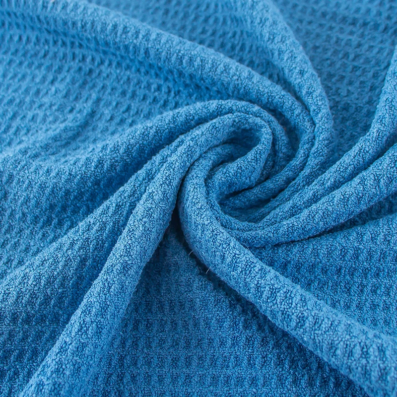 80 Polyester 20 Polyamide Microfiber Fabric For Gym And Yoga In Roll Microfiber Waffle For Cleaning