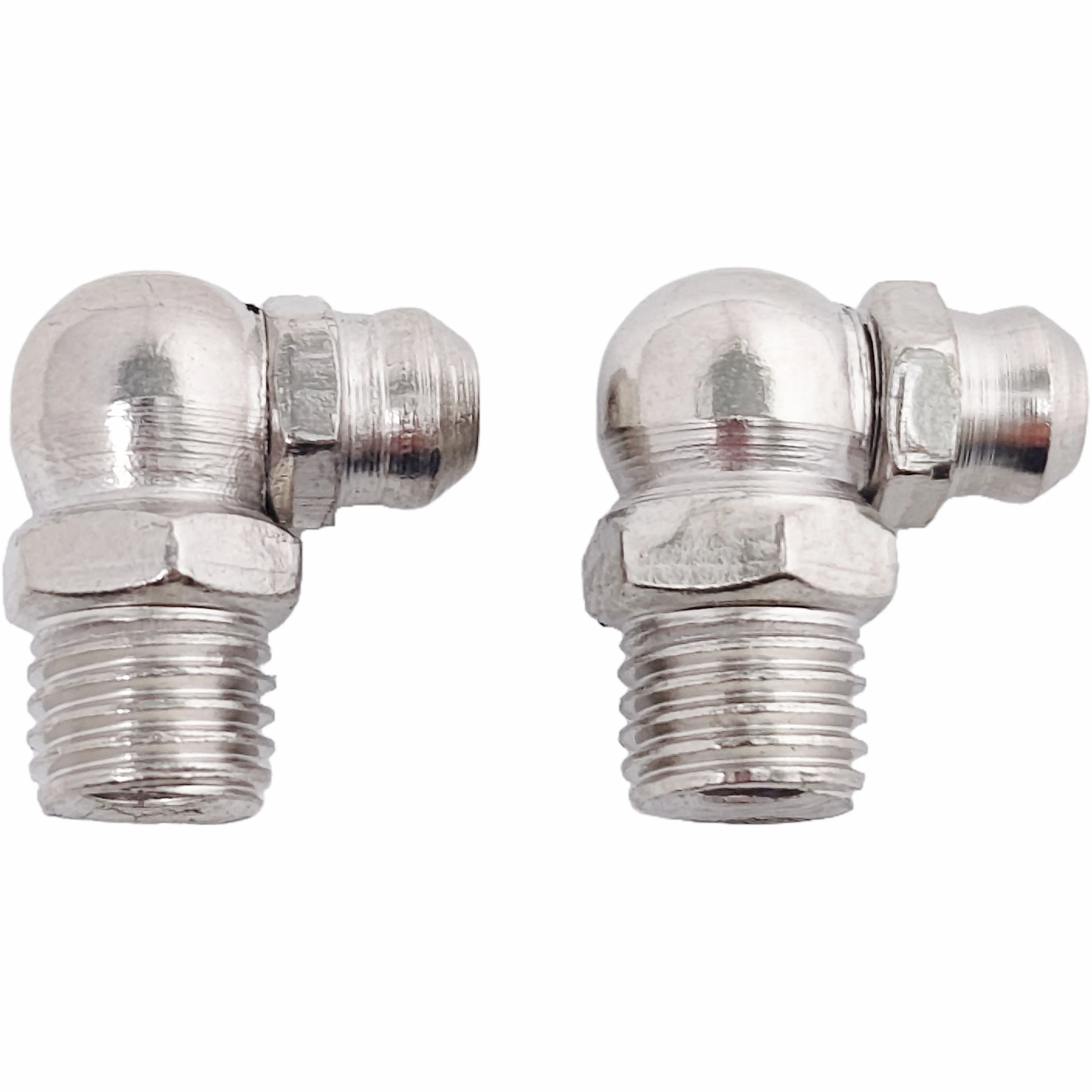 M6 M8 M10 Male Thread Straight Elbow Type Hydraulic Oil Grease Nozzle Pipe Fittings