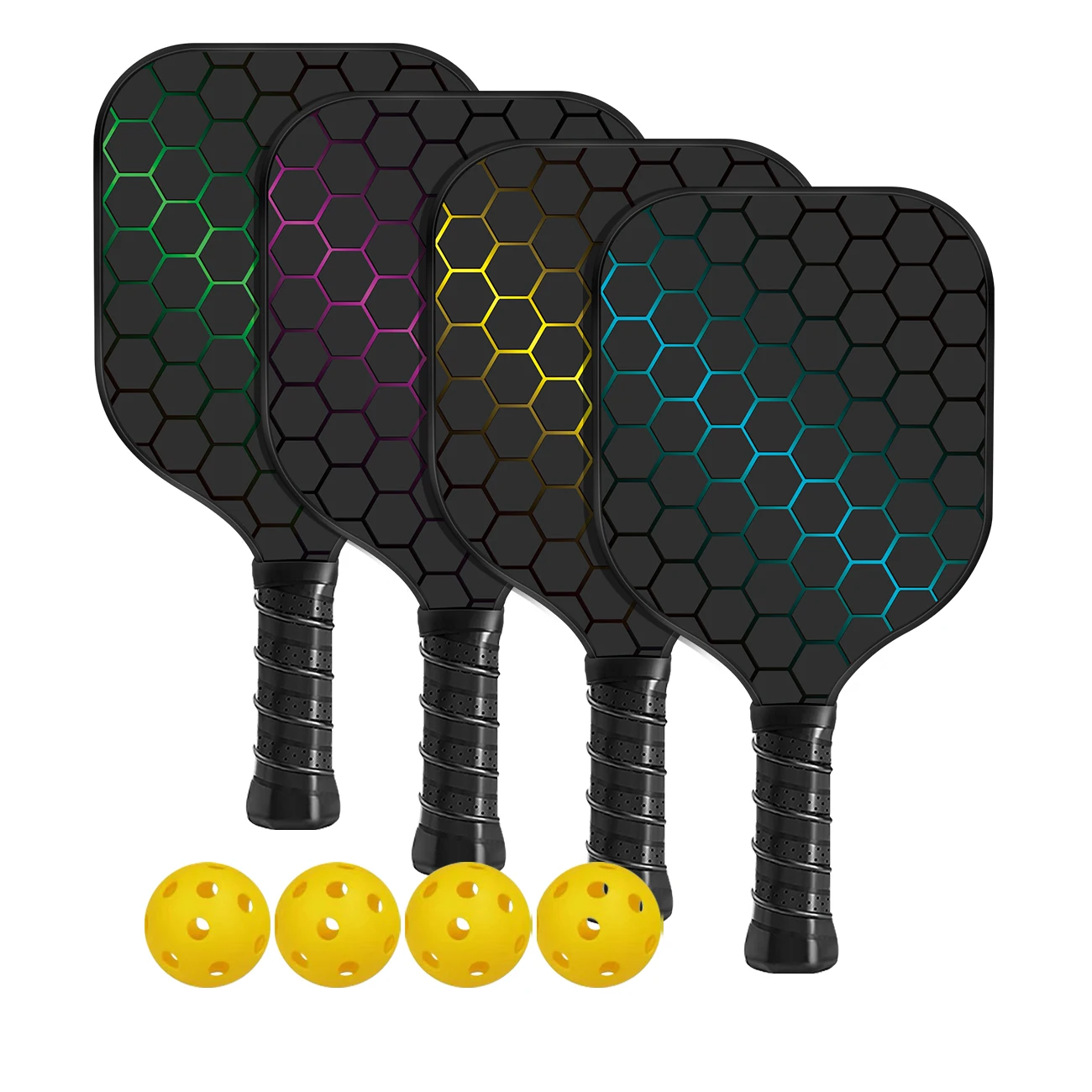 Usapa Approved Pickelball Paddles Graphite China Carbon Pickleball Paddle Set Pickleball Rackets
