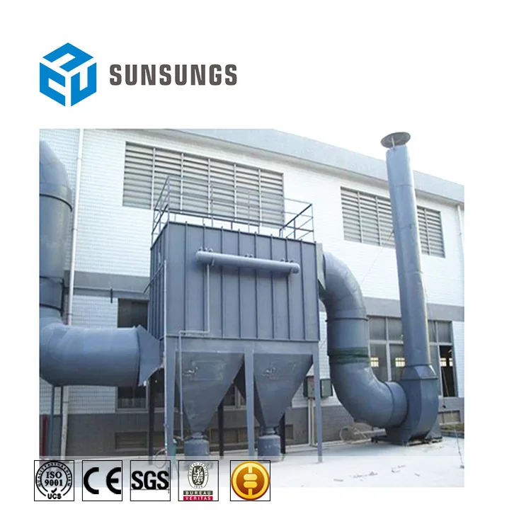 
High Quality Industrial Cyclone Dust Collector Baghouse Dust Collector Machine 