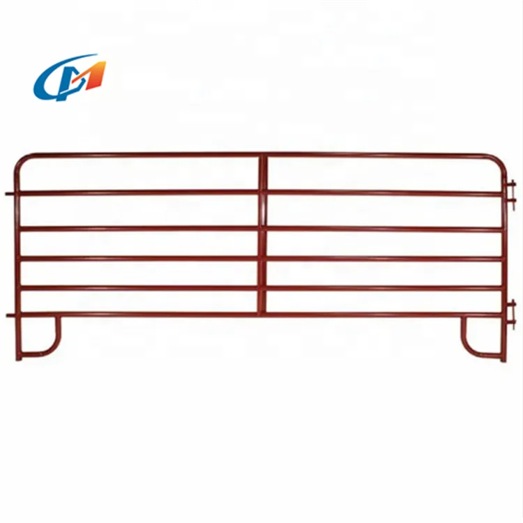 Hot Selling Bulk Portable Galvanized Cattle Panels 12ft Heavy Duty Corral Panels Livestock Fence Portable Metal Horse Panels