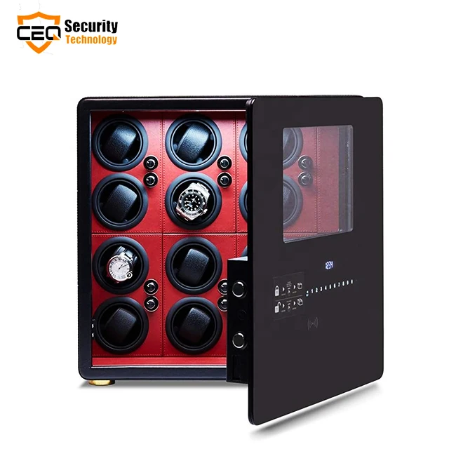 Модная коробка для часов CEQSAFE/автоматическая намотка часов/Роскошные детали для мотора с кожей в Китае