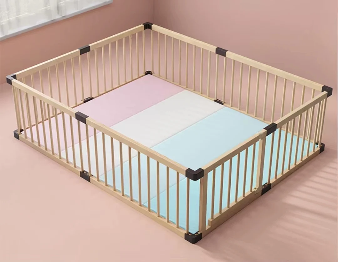 Baby Play Mat 4CM thickness folding PU leather XPE foam  waterproof non-toxic children Creeping mat Customizable