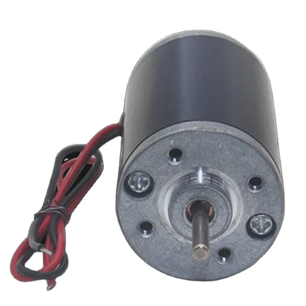 Large Torque Permanent Magnetic Carbon Brush Motor High Power Speed For Diy Generator Parts