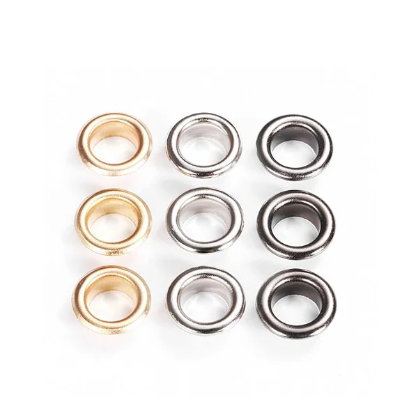 SAS Wholesale Metal Eyelet Custom Color Brass Eyelet for Home Garments Shoes Bags