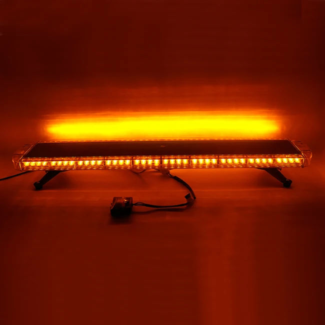 24V emergency vehicle warning flashing firefighters ambulance light led bar