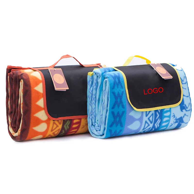 China wholesale market moving travel picnic waterproof PE 210D outdoors portable blanket