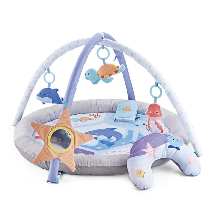 Konig Kids OEM ODM Factory Customize Super Soft Baby Activity Mat Play Pen Fitness Play Gym Baby Playmats