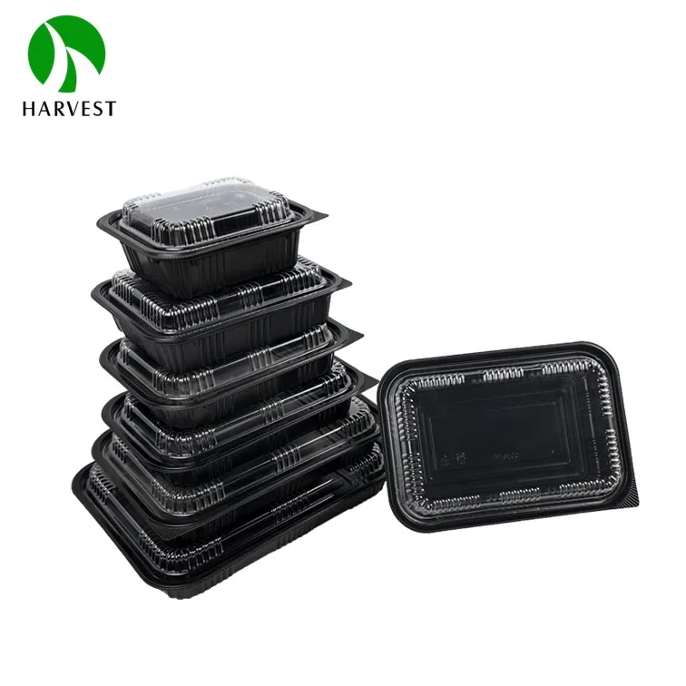 Harvest PP-85 High Quality Durable Recyclable Plastic Sushi Pp Takeaway Container