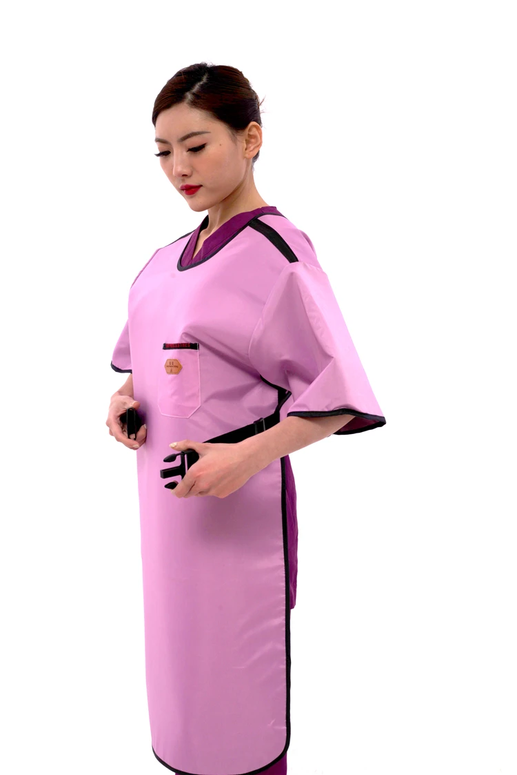
First Class Grade Stable Anti-radiation Protection Reverse Wear Half Sleeve Single Side 0.5mmpb Lead Clothes 
