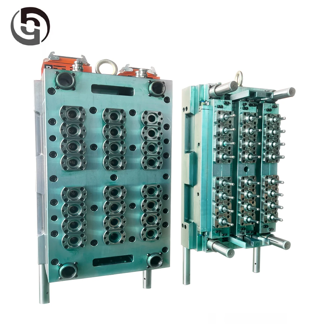4 8 12 16 24 cavities Precision plastic Injection Mold/ Pet Preform injection Mold maker