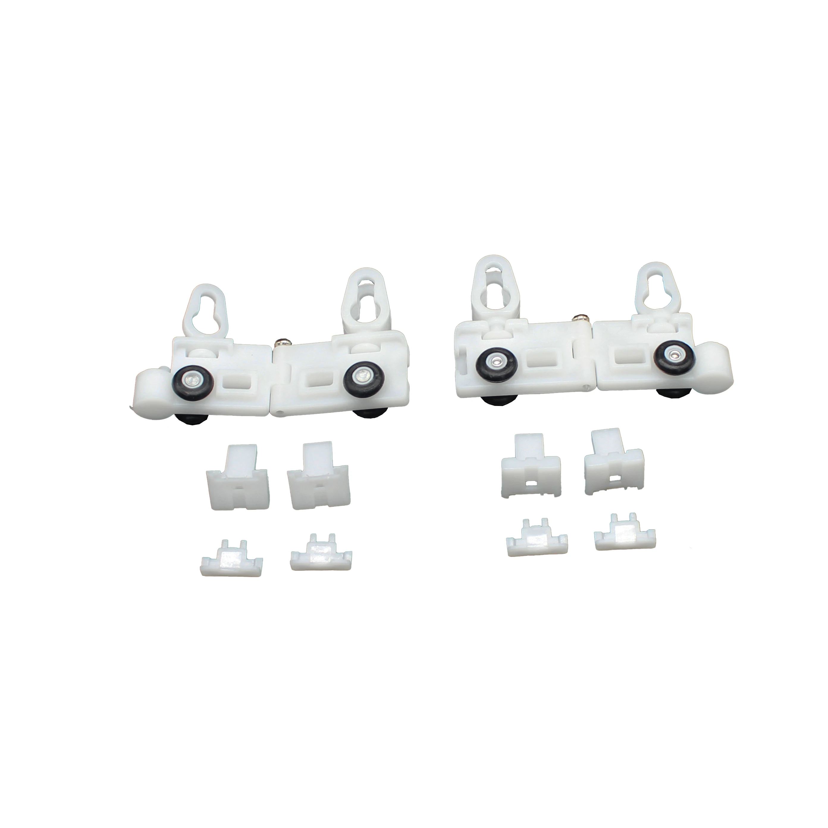 YIBO factory S-ripple Fold Curtain Track Accessories Master Pulley For Manual Tracks