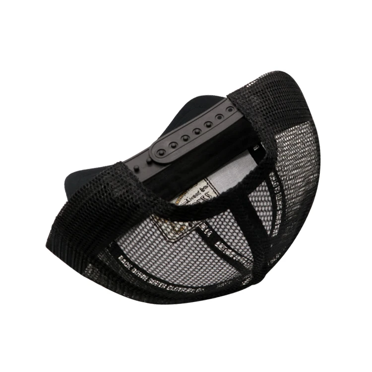 Custom Distressed Rip Vintage Rip 5 Panel Caps Mesh Custom Trucker Hat Embroidery Logo Trucker Caps