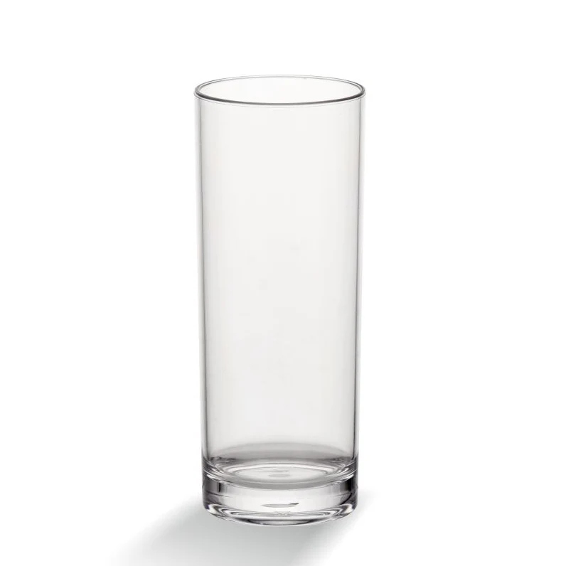 Стеклянный стакан высокого кафе для напитков 16 унций