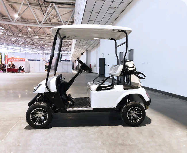 low price mini CE approved China made street legal 4 wheel 2 seat battery powered  golf cart buggy electric