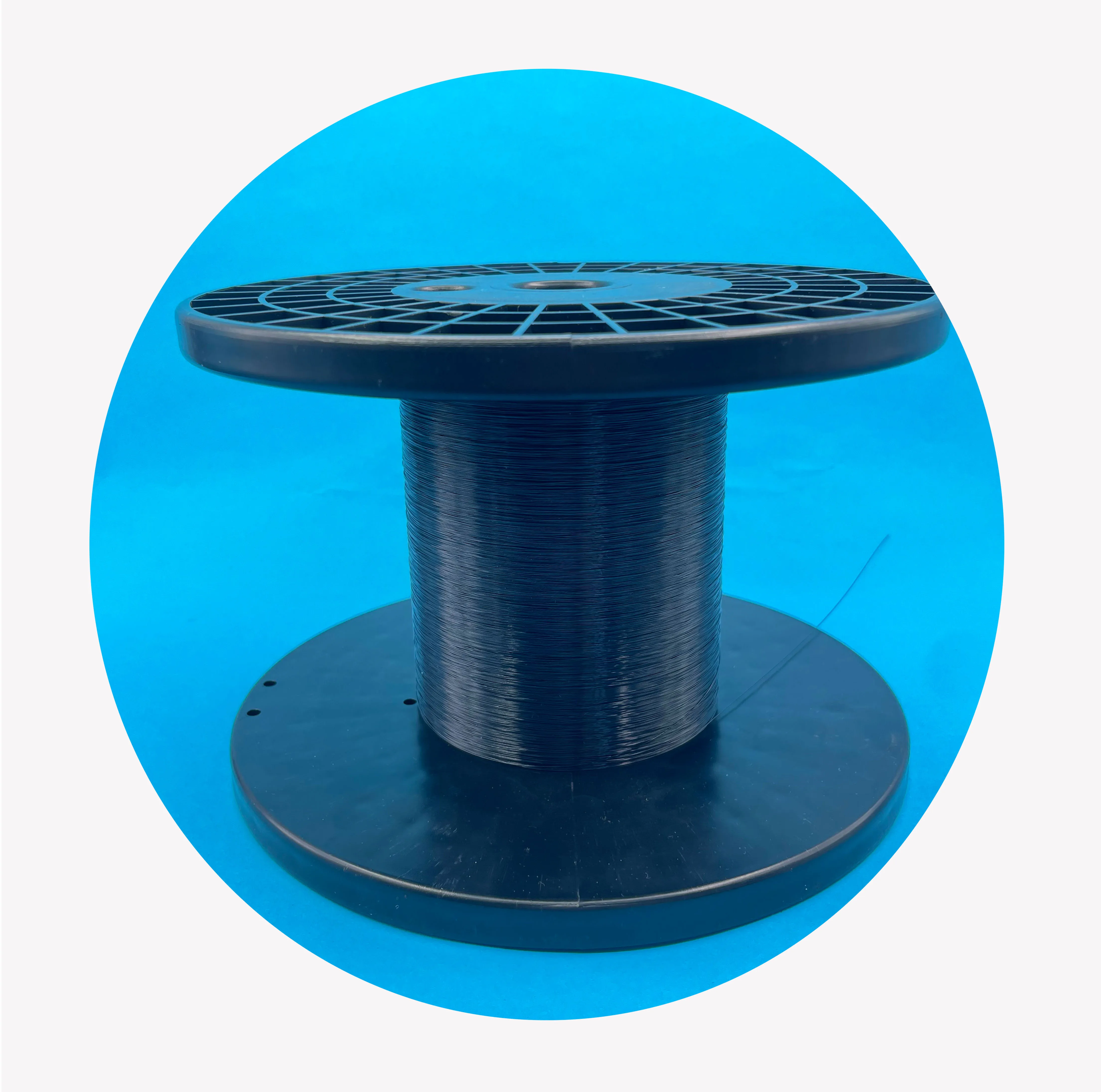 0.10-0.80mm PEEK monofilament yarn for knitting fabric braided sleeving cable