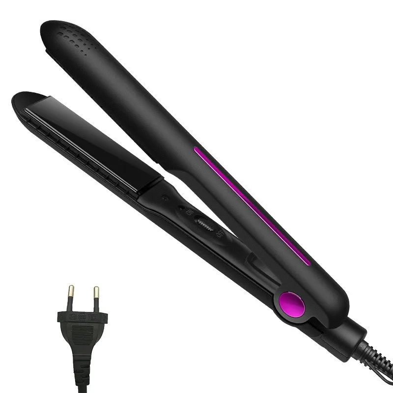 Hot sale cheap price ceramic hair straightener flat iron ionic hair straightener EU plug