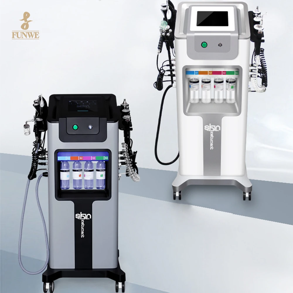 11 In 1  Fast Delivery Multifunction Facial Art Machine/High Frequency Machine/Skin Cleaning Equipment And Facial Beauty Car