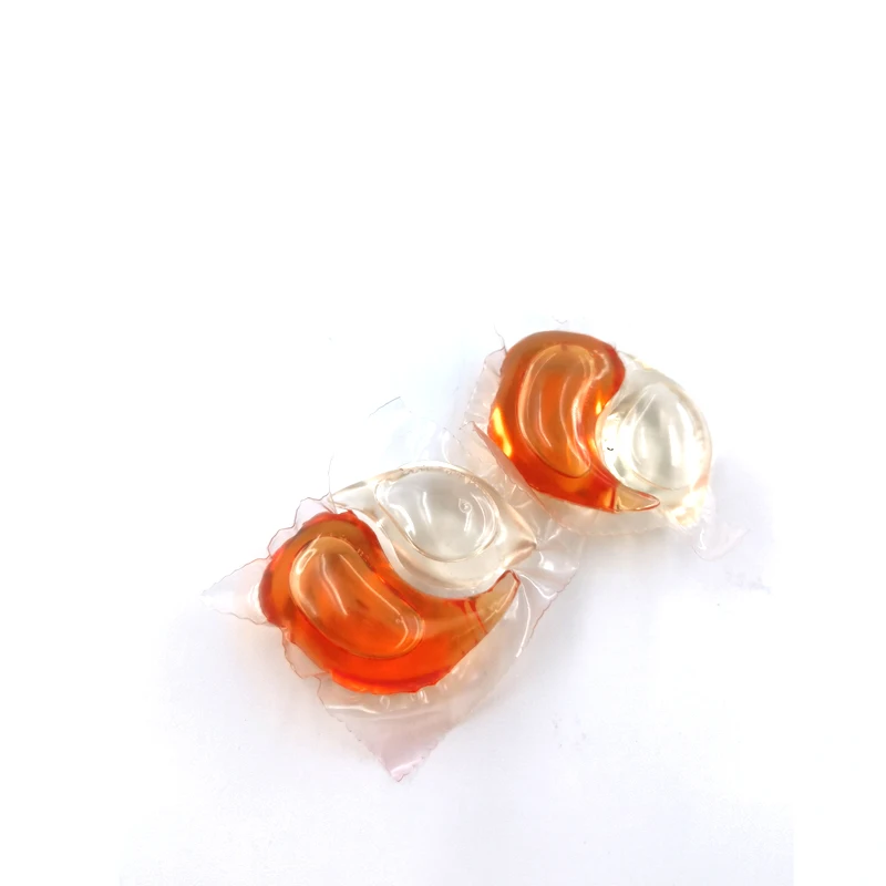 Wholesale Price All In 1 Laundry Pods 2 Chamber Laundry Pods Liquid Detergent Capsules For Household Cleaning