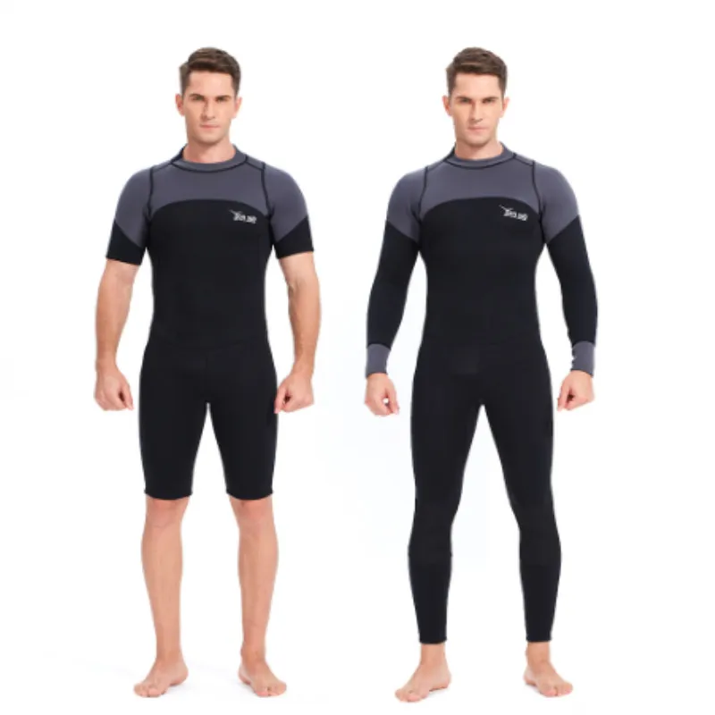 Hot sale long sleeve full body sale neoprene diving & surfing wetsuit for men