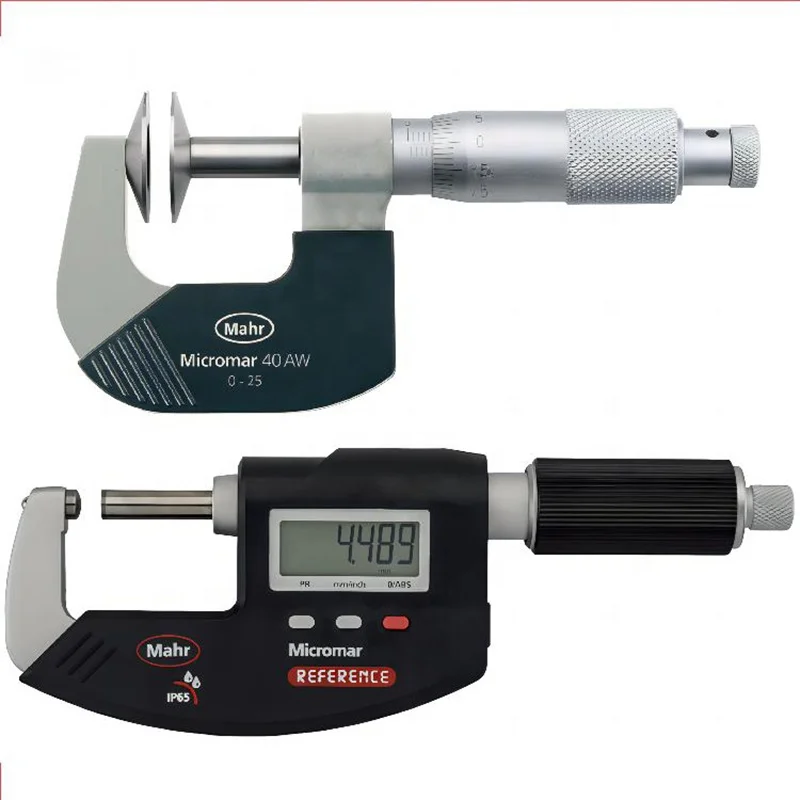 Mahr High Precision Measuring Instrument Outside Micrometer Digital Micrometer Dial Gauge Micrometer 4154000