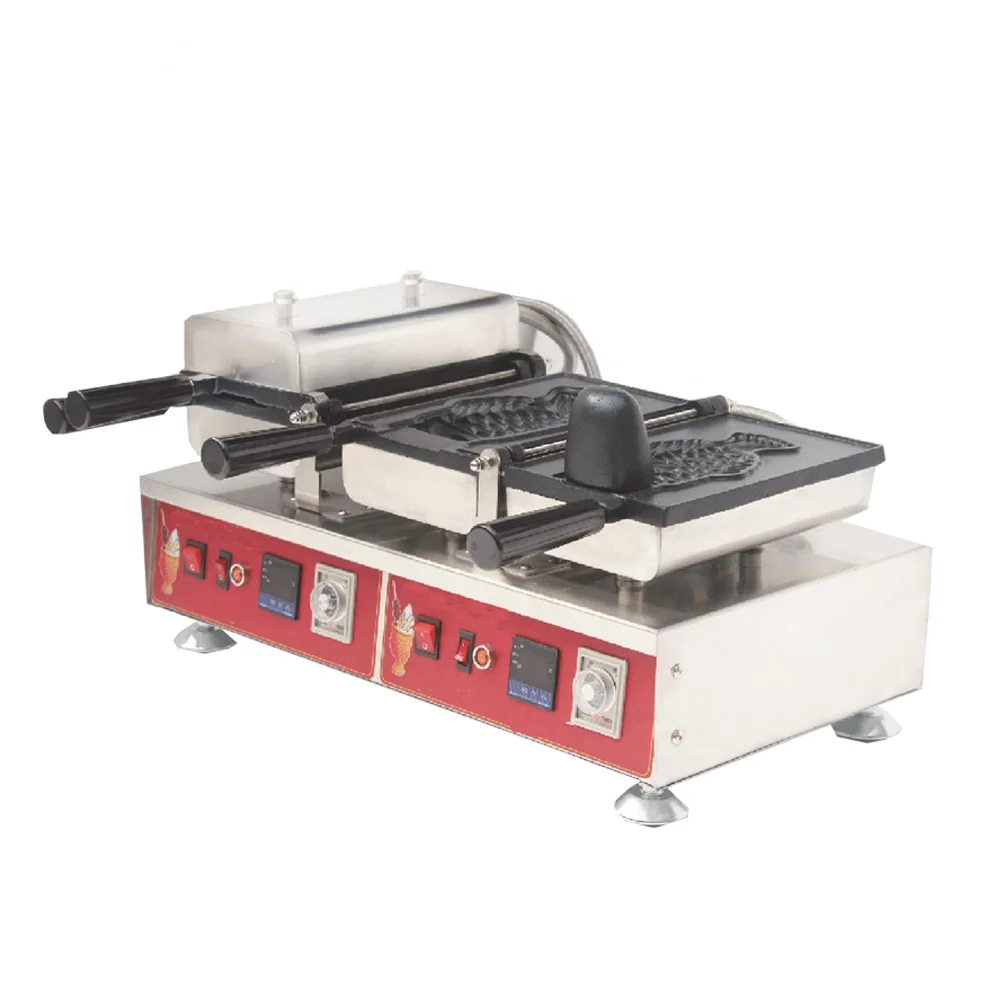 Korea Single Ice Cream Taiyaki Machine Digital Taiwan Taiyaki Machine Japanese Ice Cream Taiyaki Machine