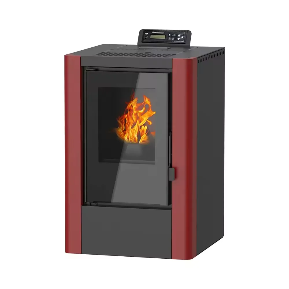 Modern Indoor Multi-Fuel Stove Pellet and Wood Burning Heater Cast Iron for Outdoor Application Heating with Firewood