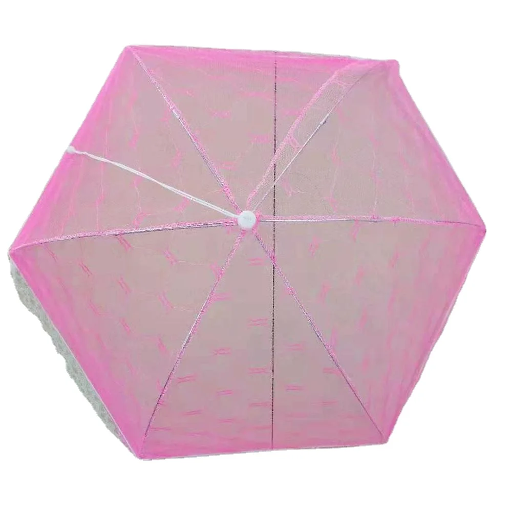 Folded easy carrying Luxury Home Netting umbrella net Mesh food cover net Top Fabric