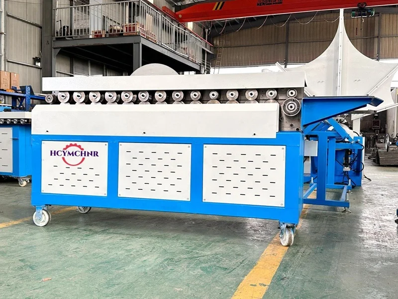 high quality Sheet Metal TDF Air Duct Flange Forming Machine for Rectangular duct making