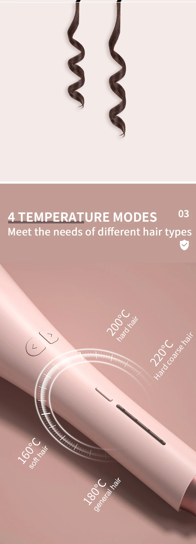 Factory price fashion style pro hair waver automatic curler professional private label wholesale iron curling curler for trip