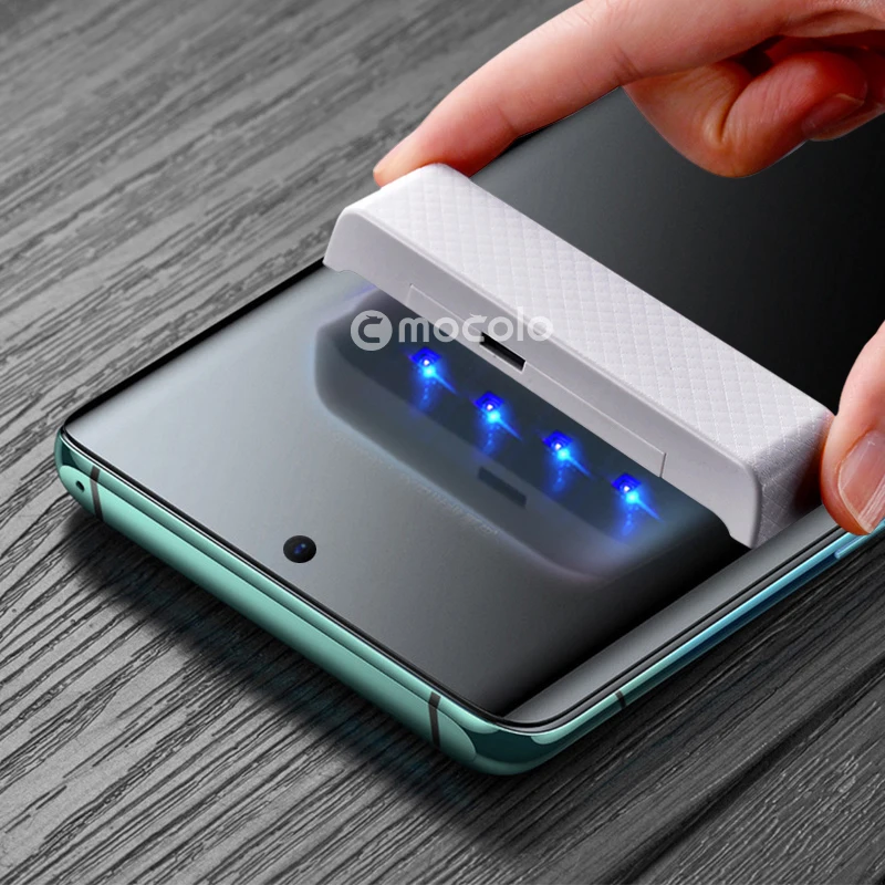 3D Curved Full Liquid Glue Tempered Glass Screen Protector For Xiaomi mi 12 UV Glue Tempered Glass