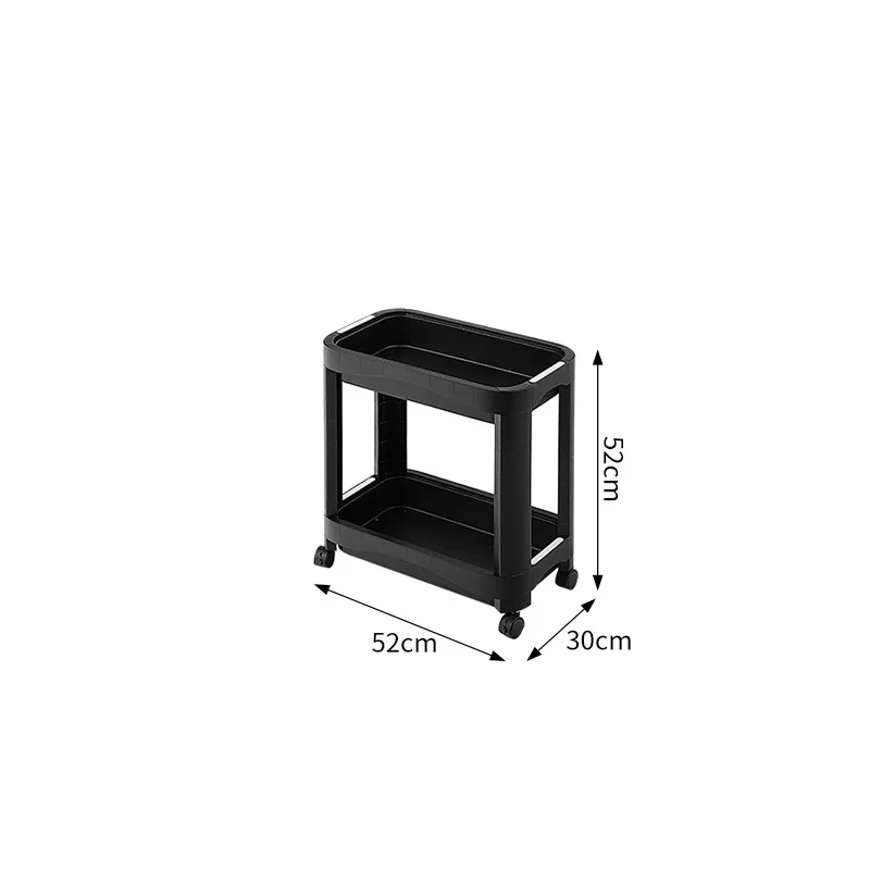 PP Plastic Multilayer Save Space Crack Shelf Bathroom Holder Removable Rack Kitchen Narrow Storage Racks Kitchen Organizer