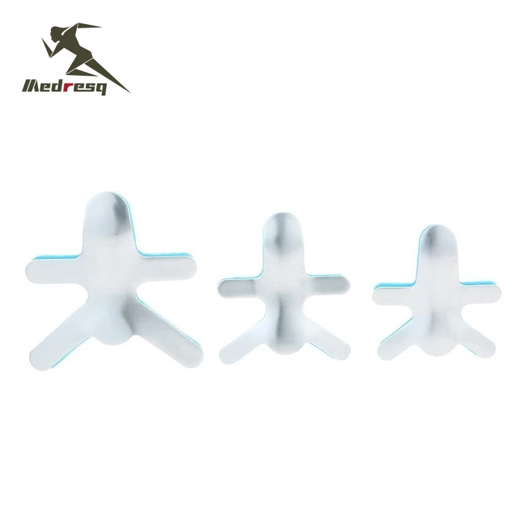 Medresq Foam Padded First Aid Aluminum Alloy Medical Finger Splints Thumb Splint For Broken Injured Fingers Stabilization