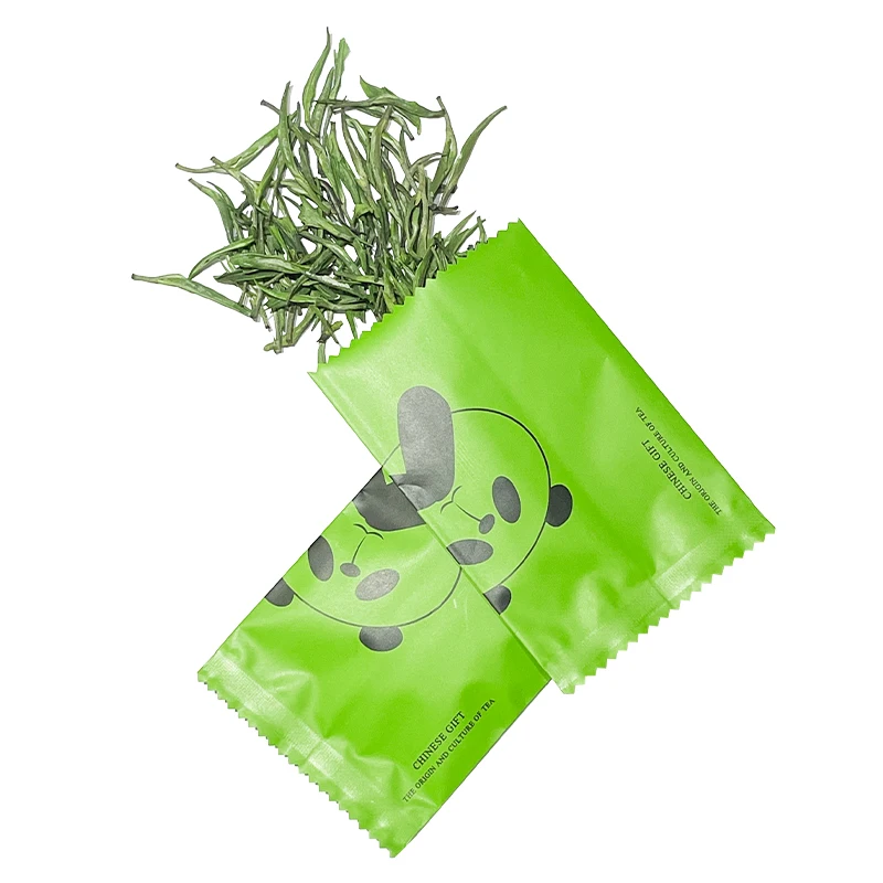 Hot selling wholesale vitality enhances natural high caffeine foam resistant  high mountain silver needle green tea