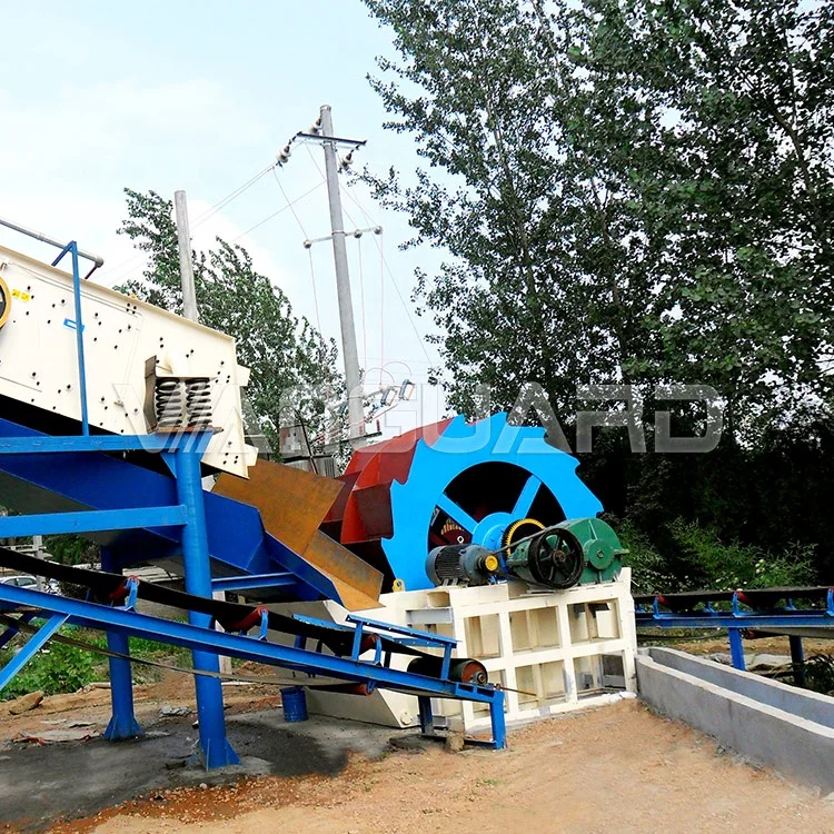 Bucket Wheel River Pebble Sand Stone Washing Machine Screening Cleaning Washer