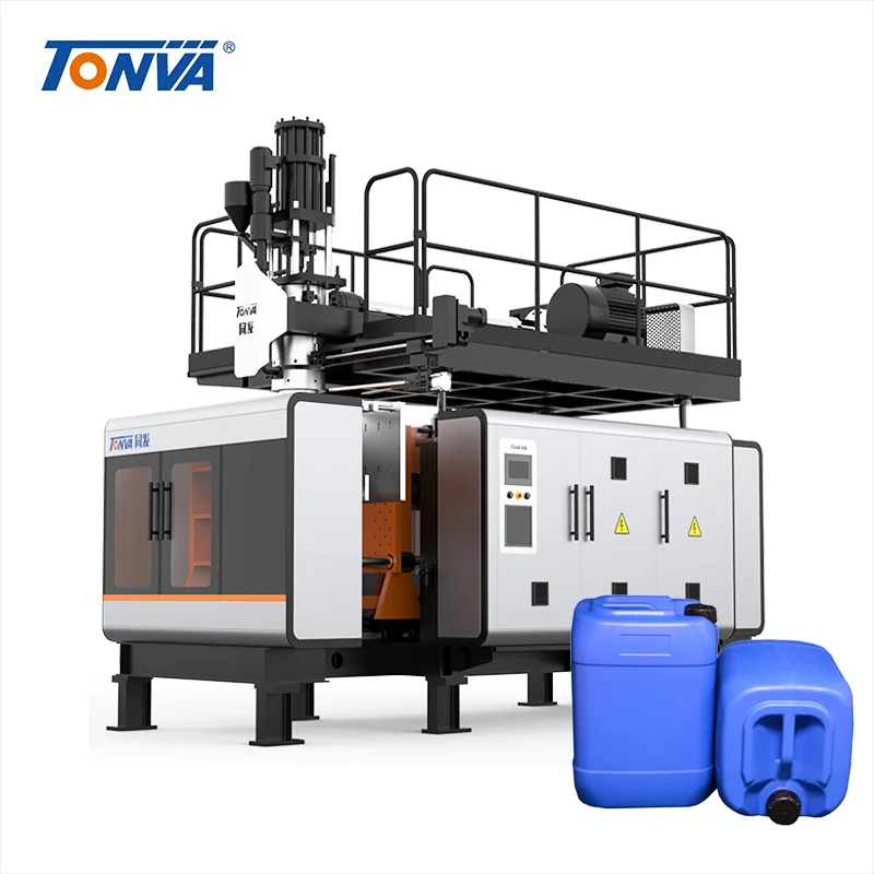 TVA TVA-30L Chemical Jerrycan Plastic Blow Moulding Machine with view stripe line