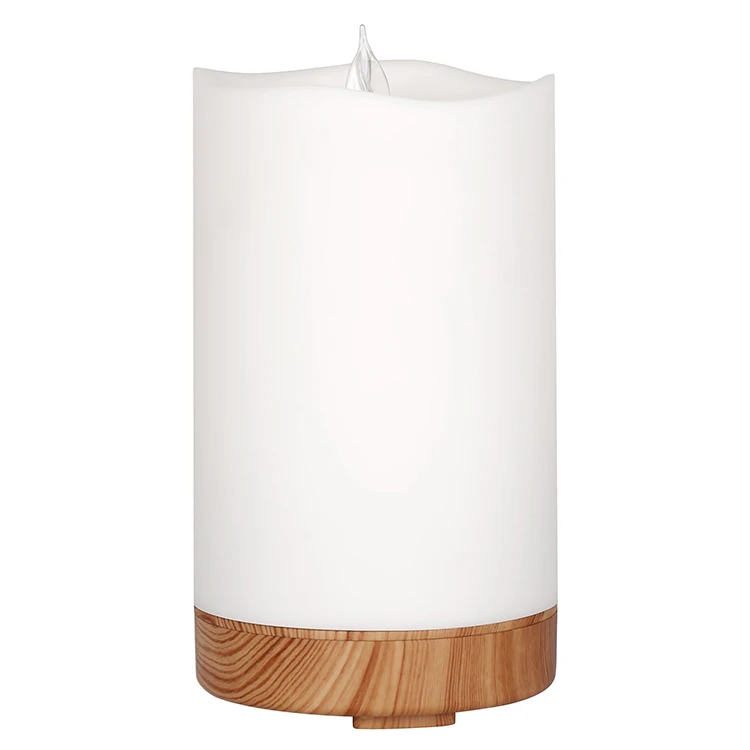 Распродажа с завода, диффузор ароматического эфирного масла, Usb, портативный увлажнитель воздуха в виде свечи со светодиодной подсветкой