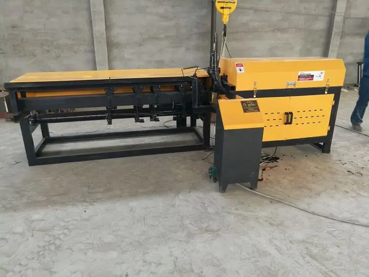 4-10mm High Accuracy Automatic Rebar straightening and bending stirrup integrated  Machine