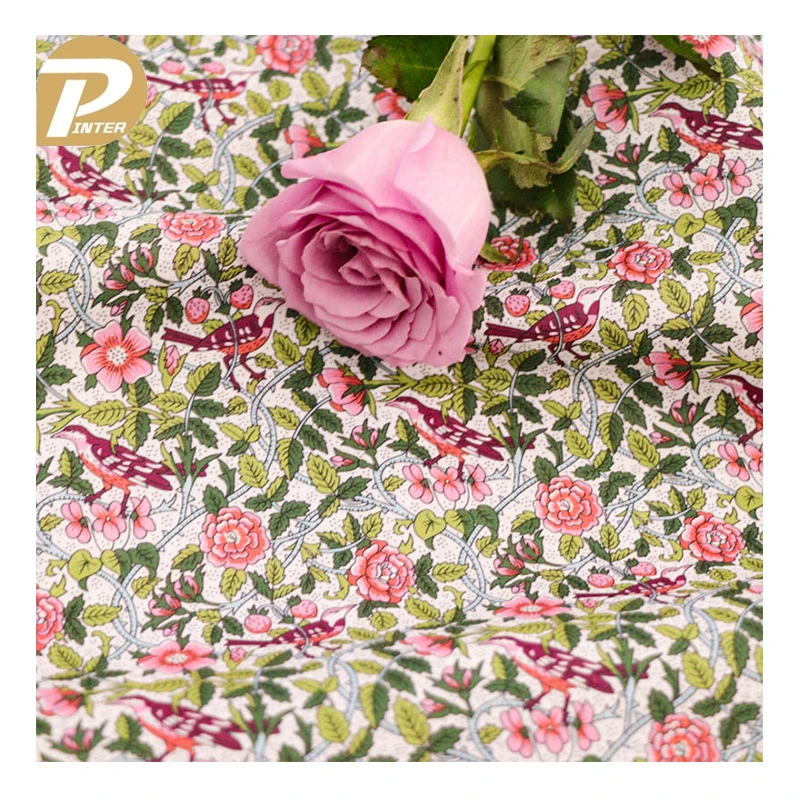 Китай Liberty London оптовая продажа дышащая мягкая 100% хлопчатобумажная ткань для одежды