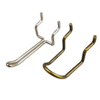 Huifeng  Supermarket Shelf Accessories Hook Square Pit Plate Hole Plate Mesh Shelf Single Branch Double Pole Hook