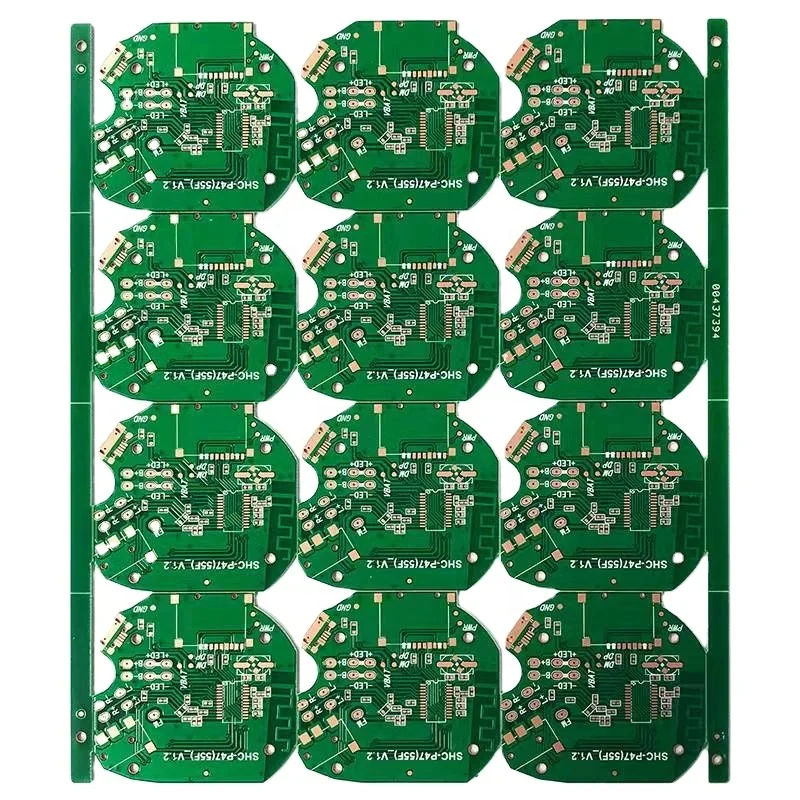 Fireproof circuit board half glass fiber circuit board