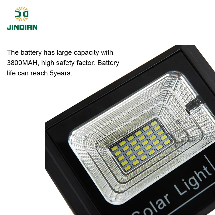 
JD JD High brightness remote control solar lamp 5w 6v outdoor solar flood light parts 