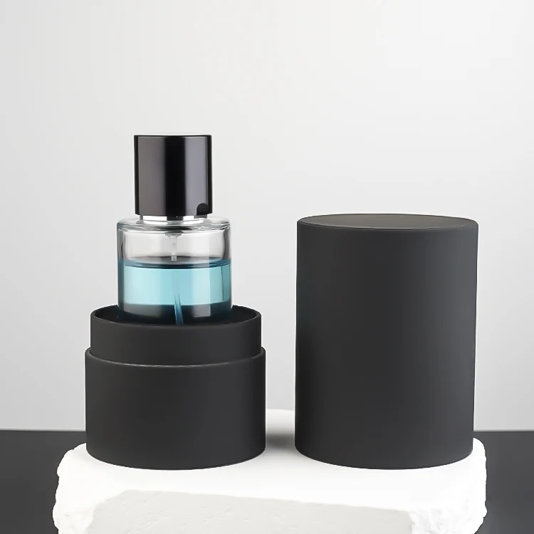 30ml 50ml Free Sample Empty Luxury Flat Spray Perfume Bottle Perfume Pump Glass Bottle perfume bottle with box