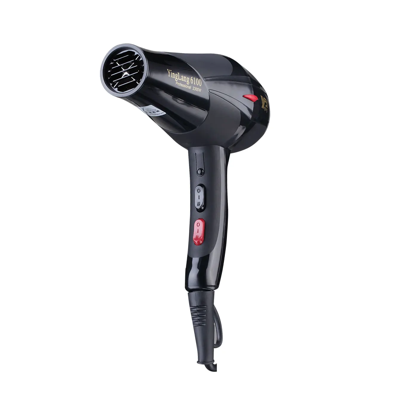 Salon One Step Volume Hair Styler Brush Blow Dryer 2400w Hot Air Brush Electric Blow One Step Hair Dryer Brush Popular Black OEM