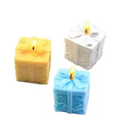 Silicone Pudding Jelly Dessert Chocolate Mould Polymer Clay Molds 3D Rose Cylindrical Candle Form Handmade Soap Mould