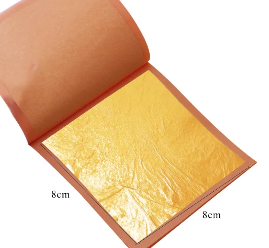 Large Edible 24K Gold Leaf Skincare Sheets For Face Skin Art